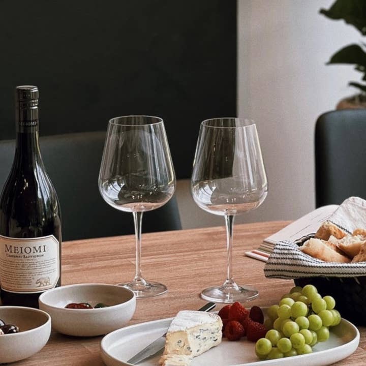 Kristall-Rotweingläser 18 oz – Crystalex Ardea – Set mit 6 für den Großhandel von IKIDO