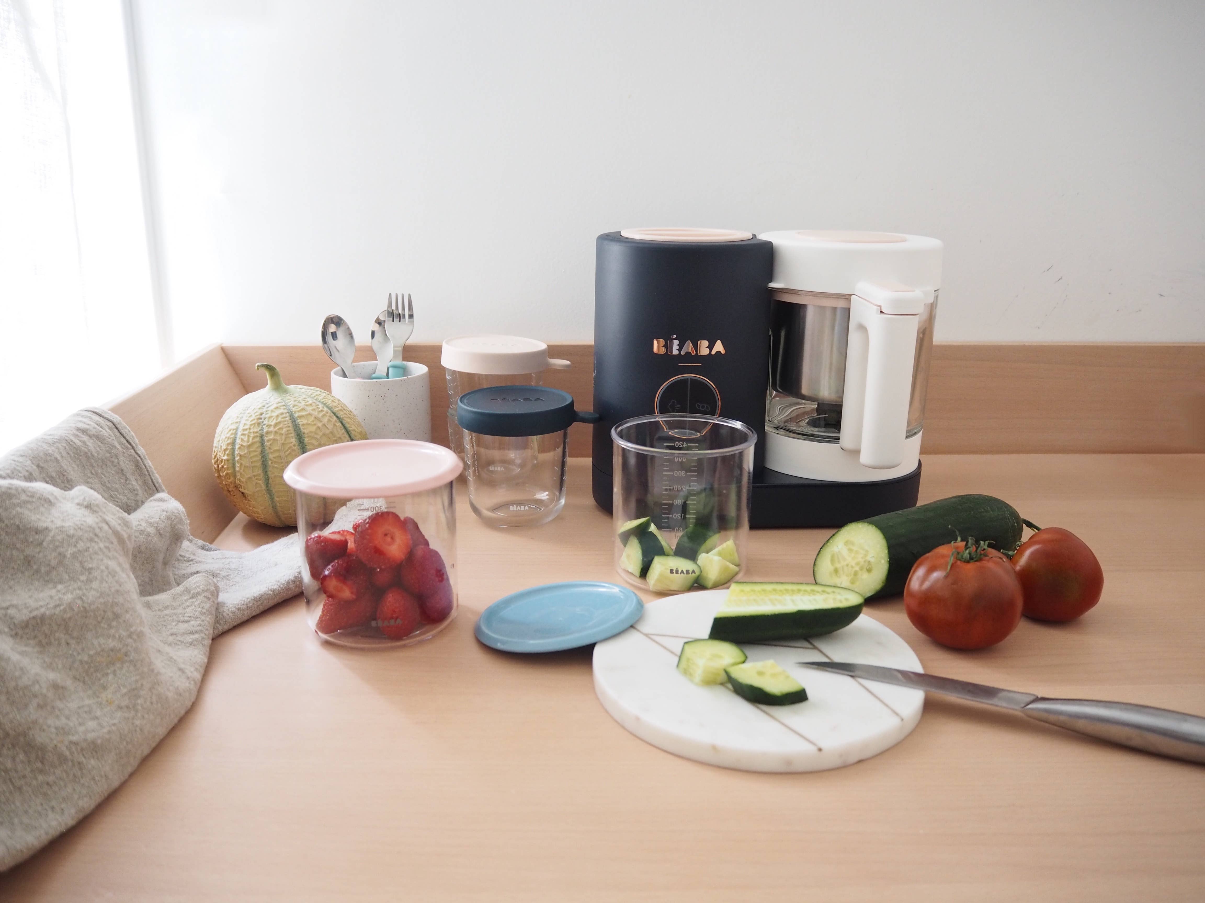 BEABA & Childhome - Vente Appareils électroménagers - Machine à aliments pour bébés BEABA Babycook® Neo — Midnight13