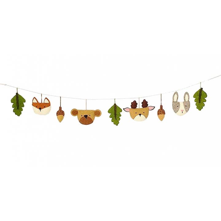 Fiona Walker England - Wholesale Wall Decor - Kids & Baby - Woodland Garland - Kids Room Décor1