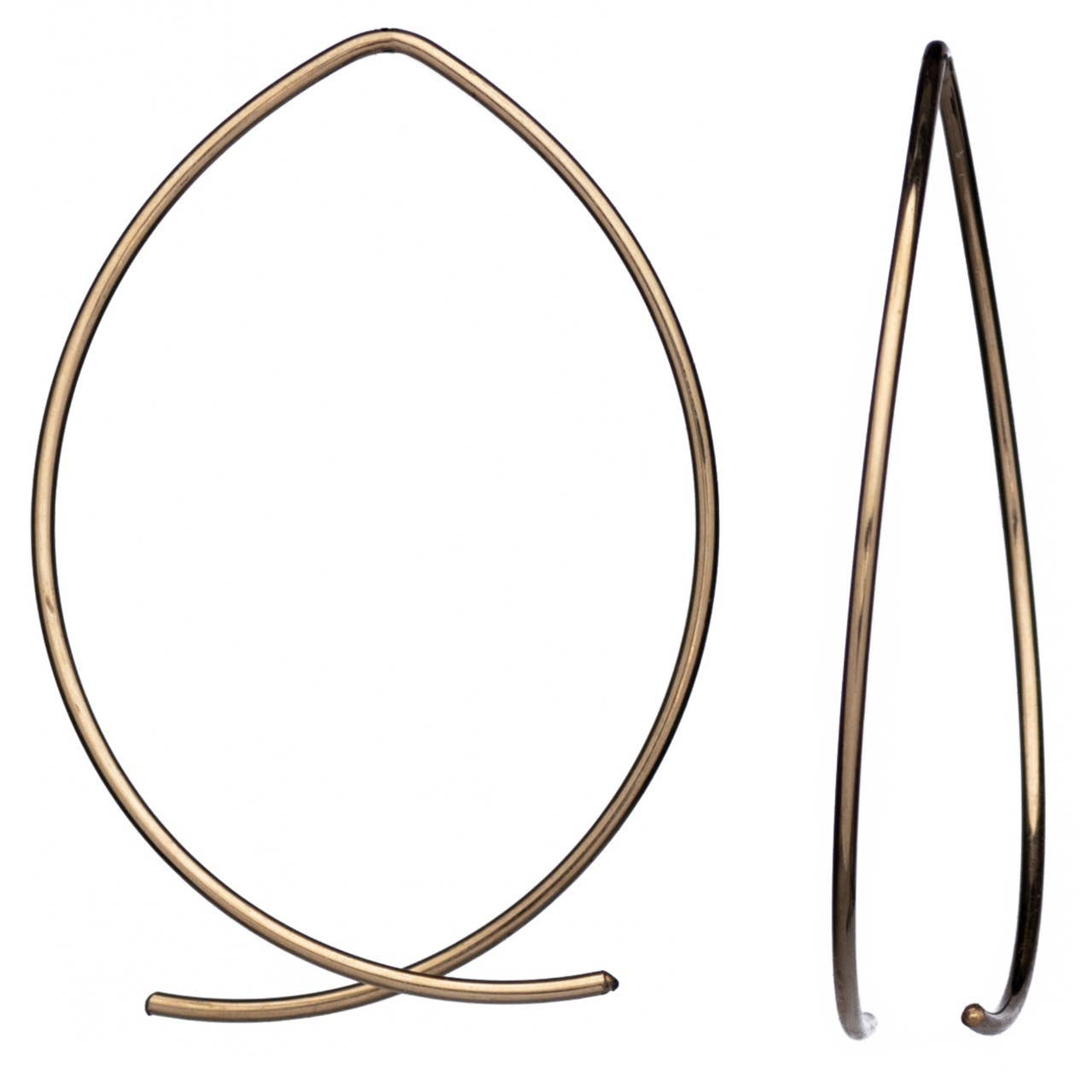 veronica & harold - Vente Créoles - Paige Grand cerceau0