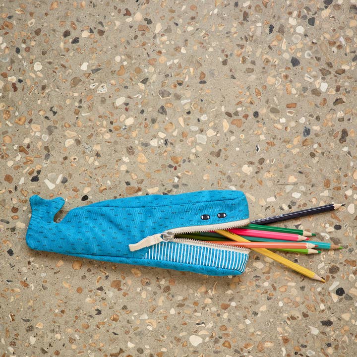 Donna Wilson - Wholesale Pencil Case/Pouch - William Whale Pencil Case1