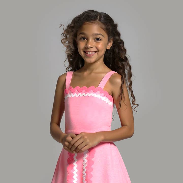 RICK RACK TRIMMED CROP TANK TOP for wholesale by Hannah Banana , Baby Sara