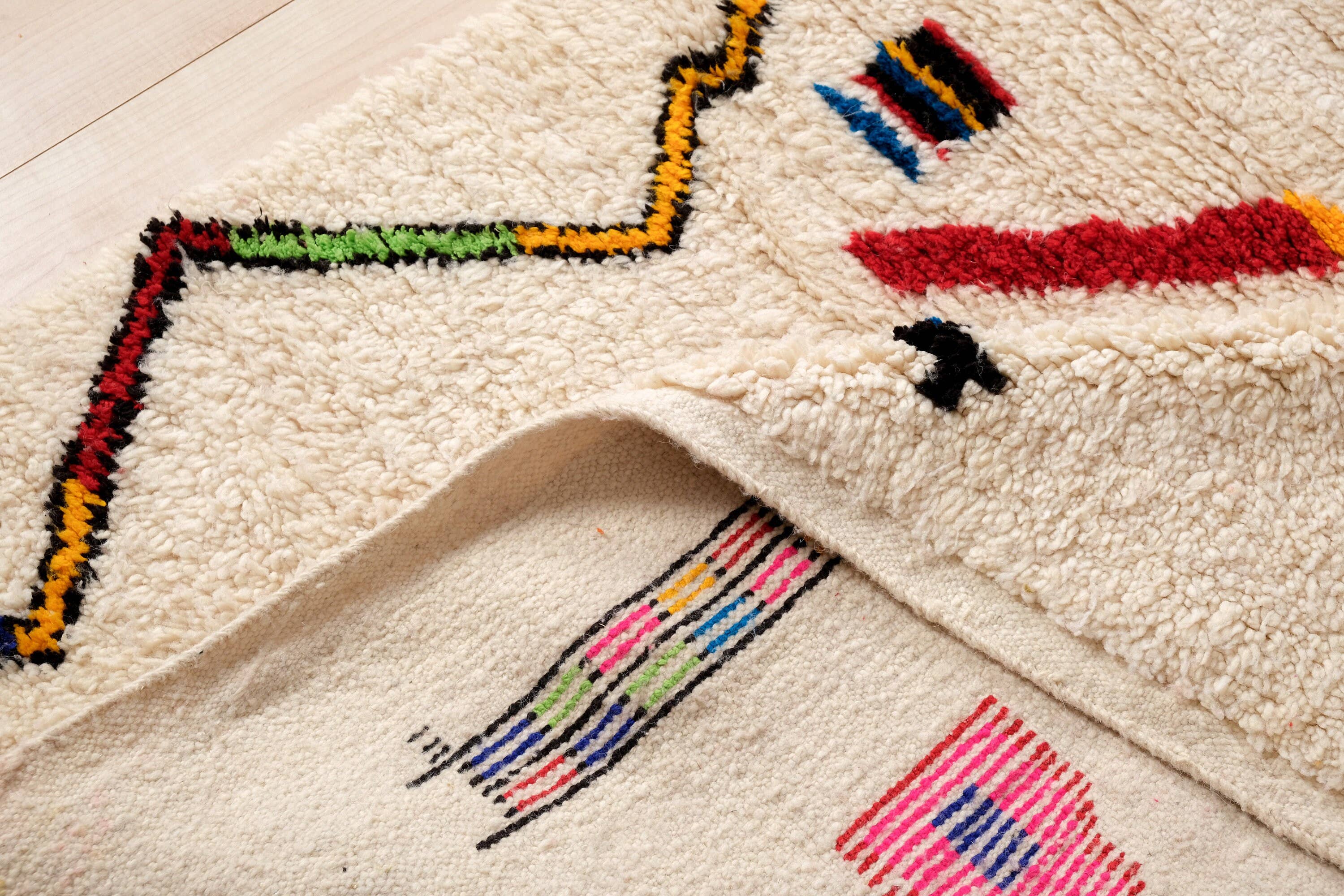 Moroccan Woven Treasures - Wholesale Vloerkleed - Marokkaans shagtapijt, handgetuft tapijt van zachte wol, vloerkleed met groot oppervlak9