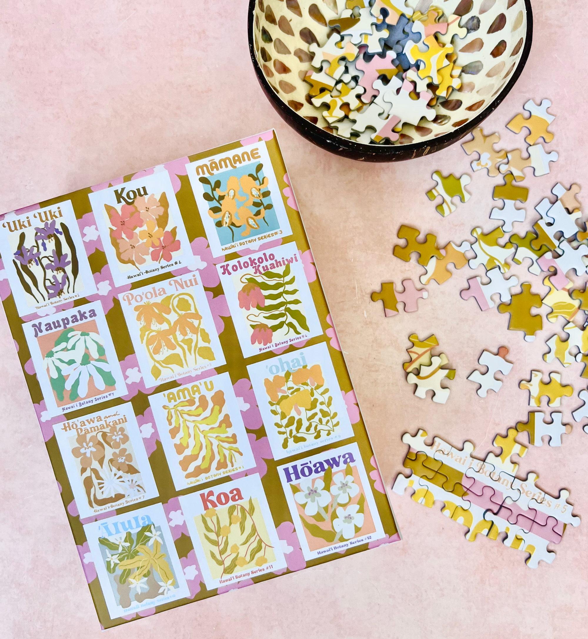 Surf Shack Puzzles - Wholesale Puzzle - Adult - Botany Series by Aida Salehi1