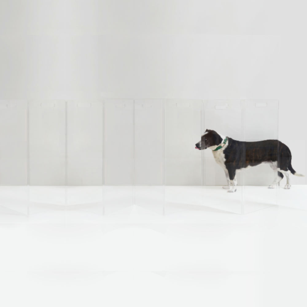 Hiddin - Wholesale Pet Folding Gate - Dog - Tall Zig Zag Gate5