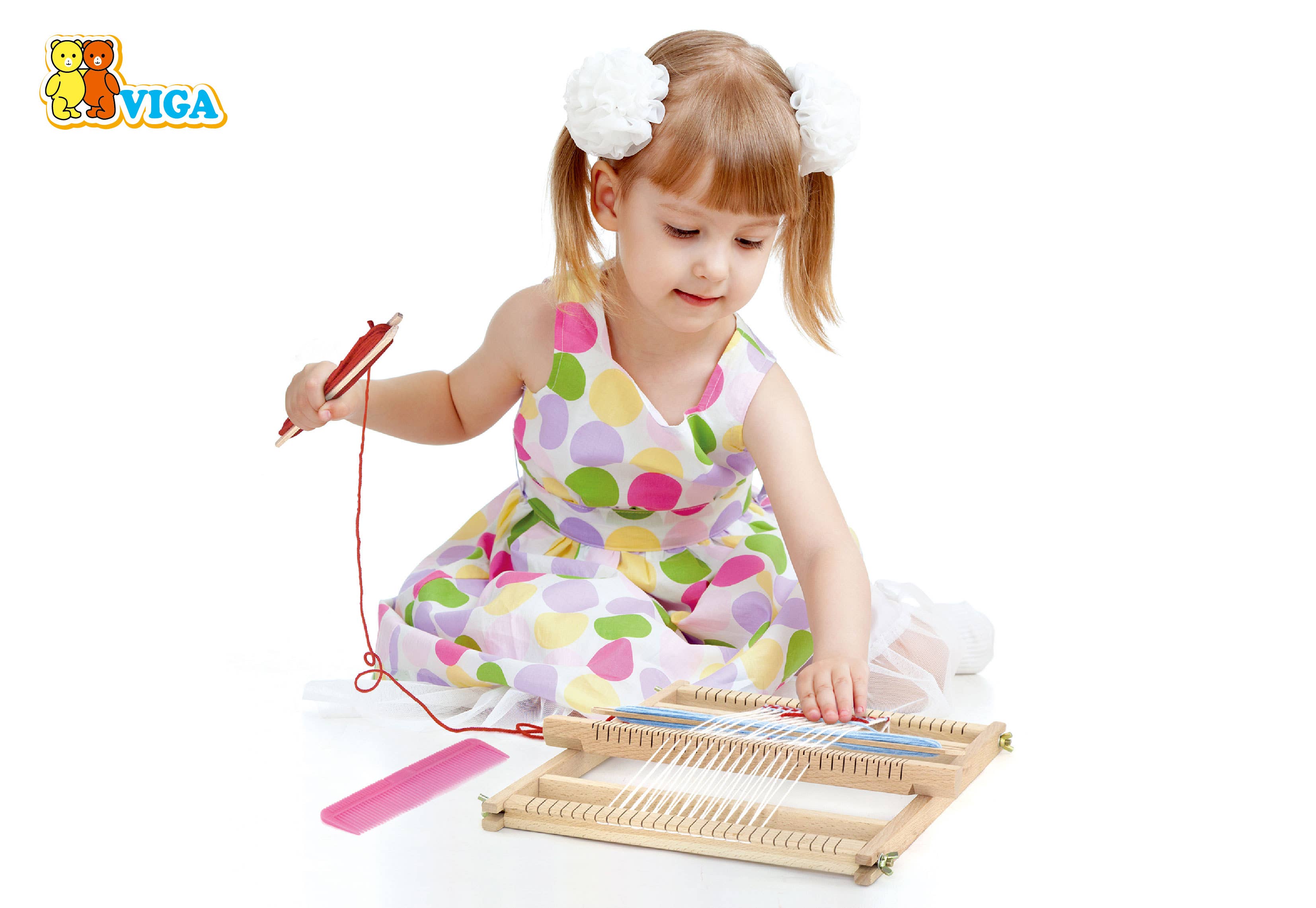 Trade Toys Limited – wholesale Wood toy – Child – Viga Weaving Loom3