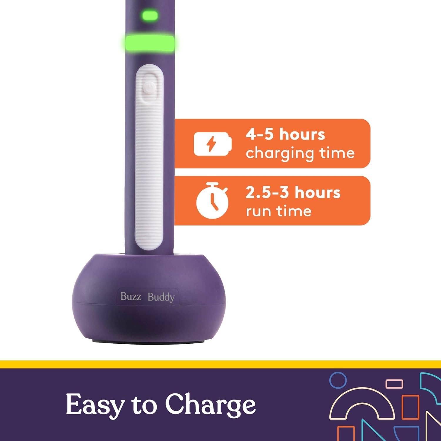 Special Supplies - Wholesale Oral Care Set - BUZZ BUDDY™ Rechargeable Oral Stimulation Kit (12 Tips Included)3