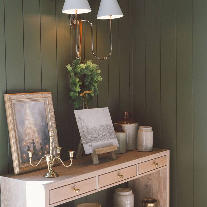 Petal Lane Home - Wholesale Canvas Art - Winter Fawn Artist Board1