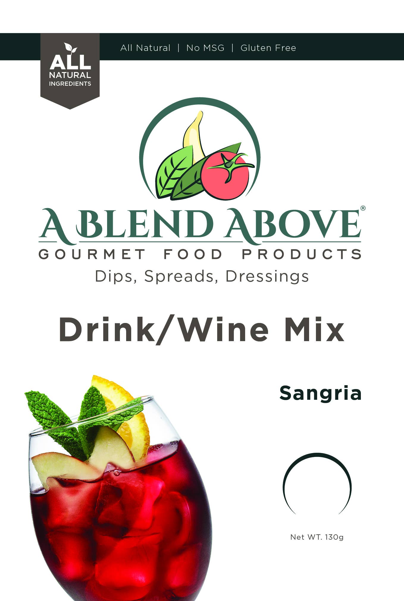 A Blend Above - Wholesale Drink Mix - Sangria Wine/Drink Mix