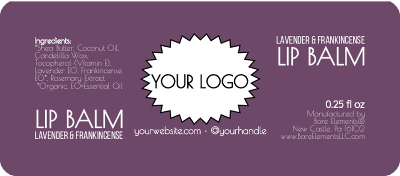 Bare Elements - Wholesale Lip Balm - Private Label Lip Balm: 50pc min4