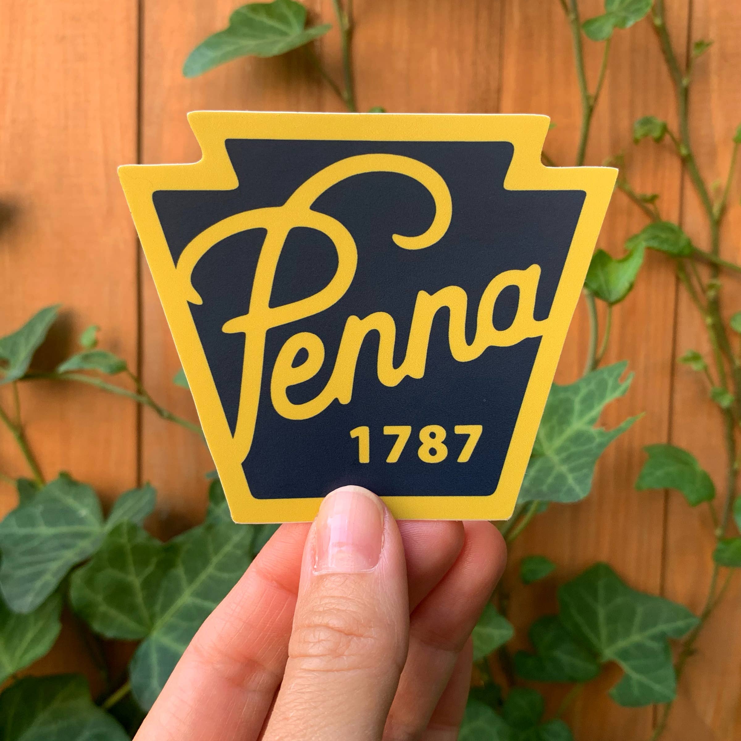 Fresh Fish - Wholesale Sticker - Pennsylvania "Penna" Bumper Sticker / Vinyl Decal