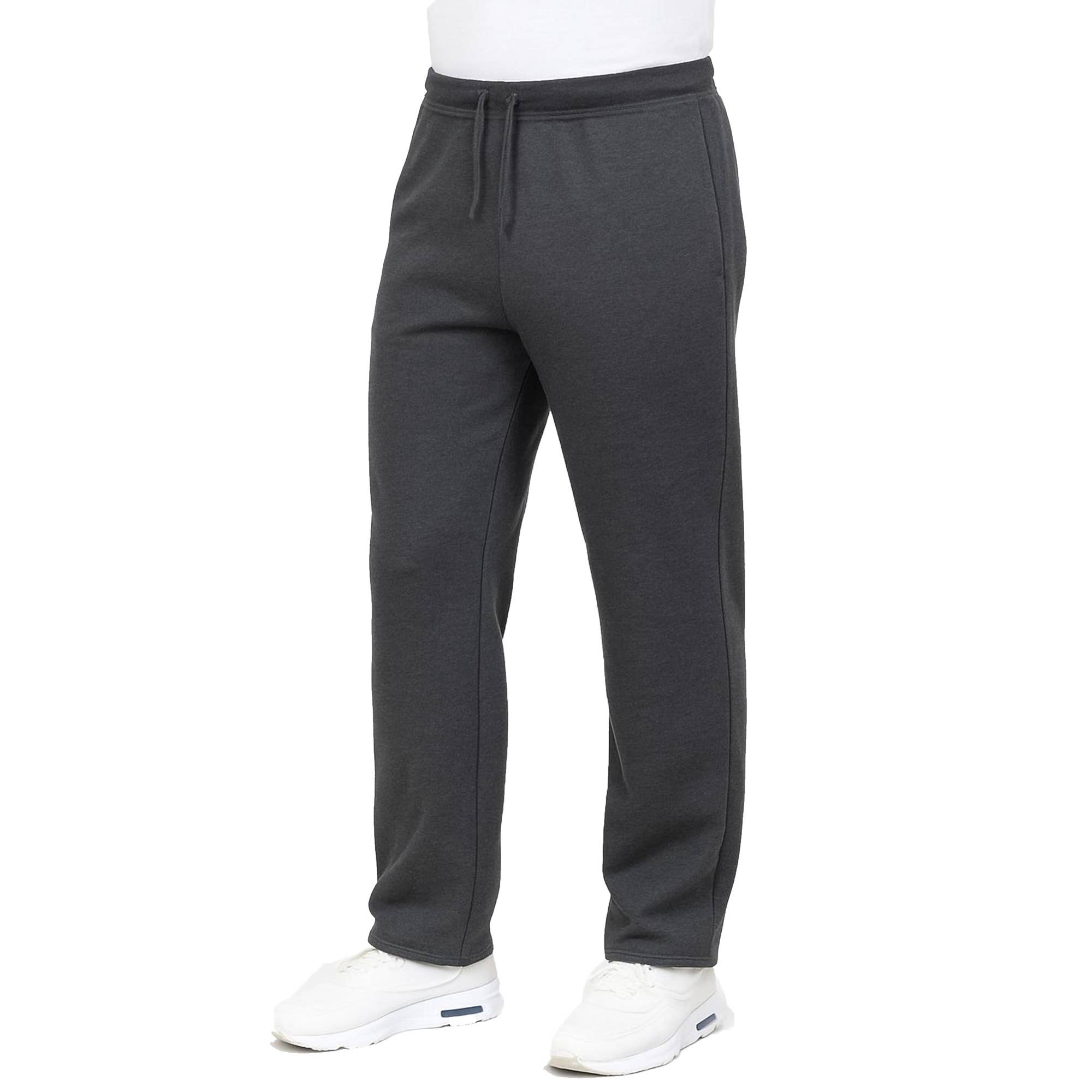 Galaxy By Harvic - Wholesale Athletic Sweatpants/Joggers - Men's - Men's Classic Heavyweight Fleece Sweatpants with Open Bottom3