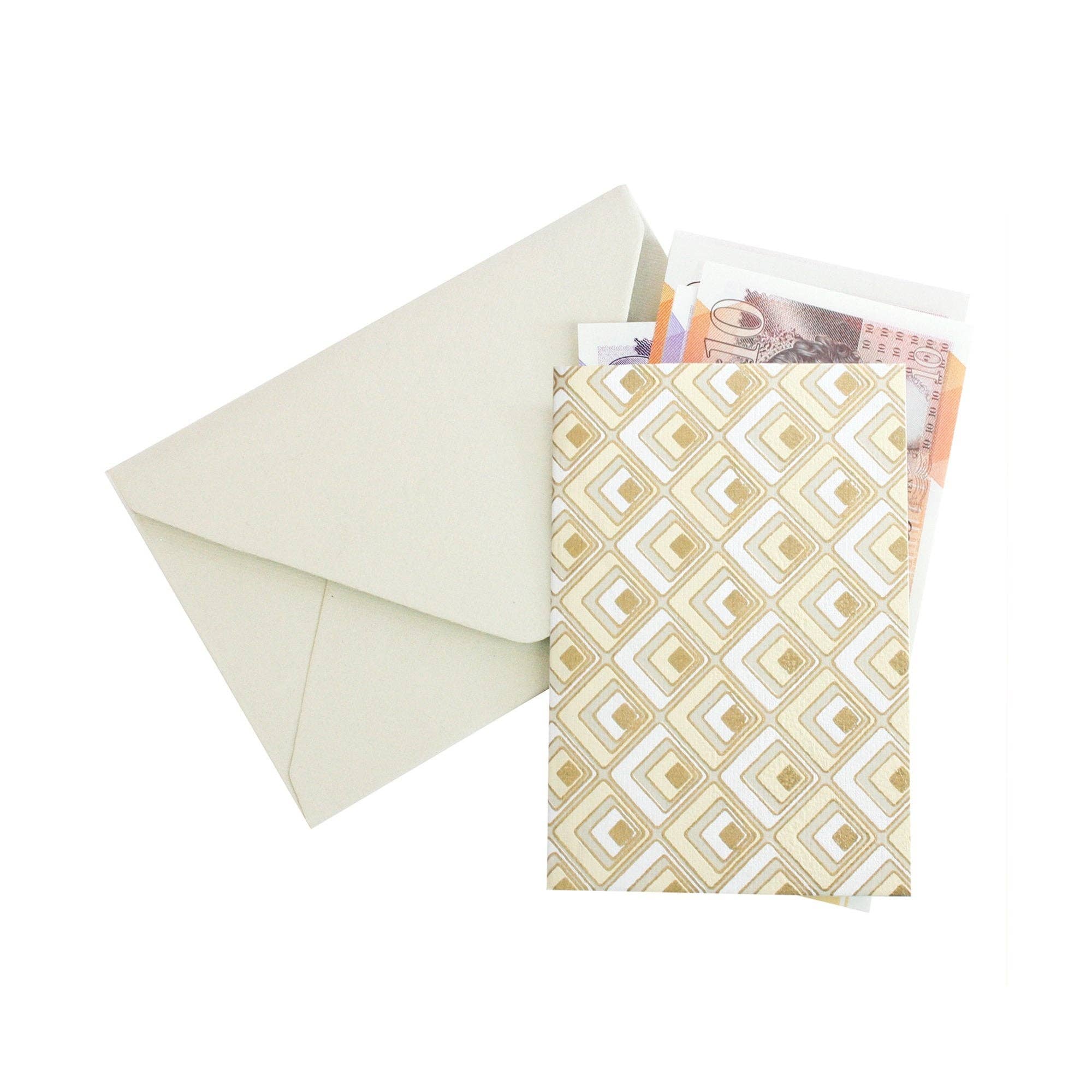 Emartbuy – wholesale Envelopes – Envelopes with Notecard in Gift Box Pack of 6 - Gold4