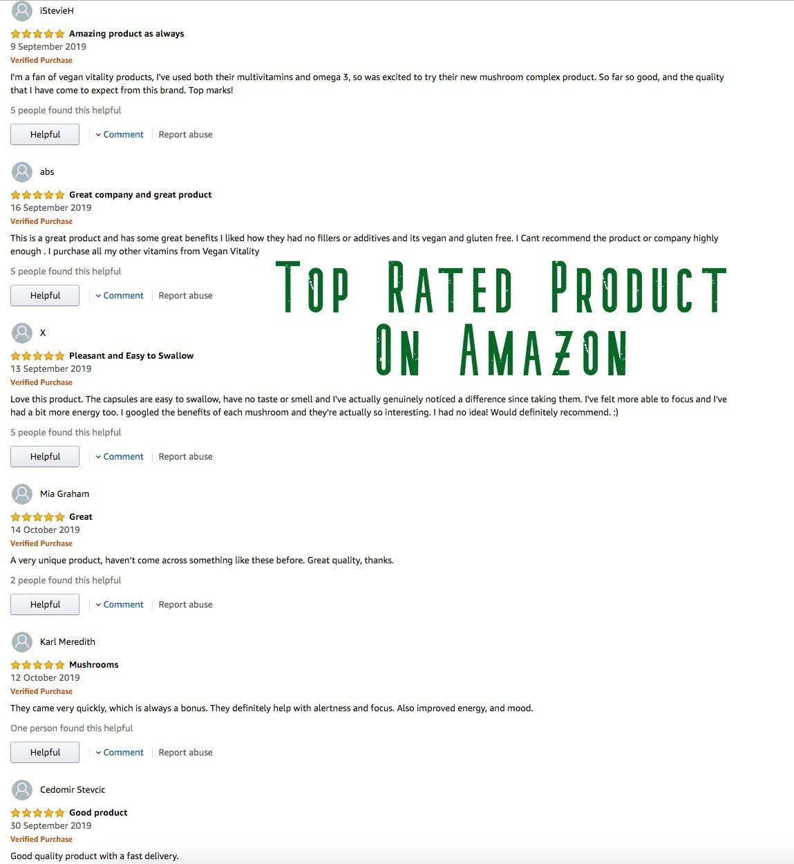 Vegan Vitality - Wholesale Oral Supplement/Vitamin - Super Mushroom Complex: A Formula Of 6 Powerful Mushrooms10