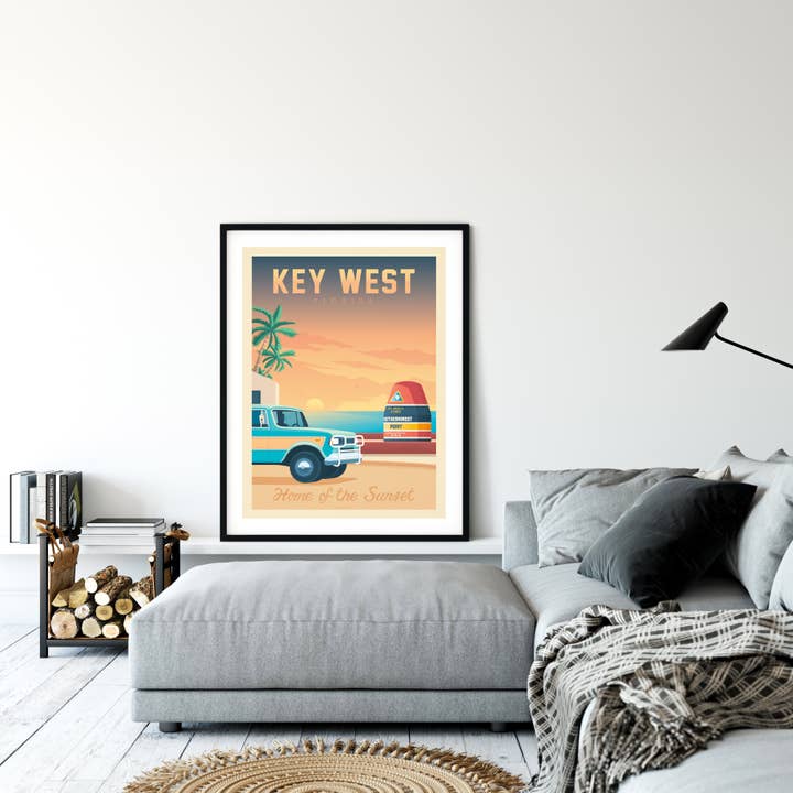 Olahoop Travel Posters - Wholesale Poster - Key West Florida - United States Travel Poster5