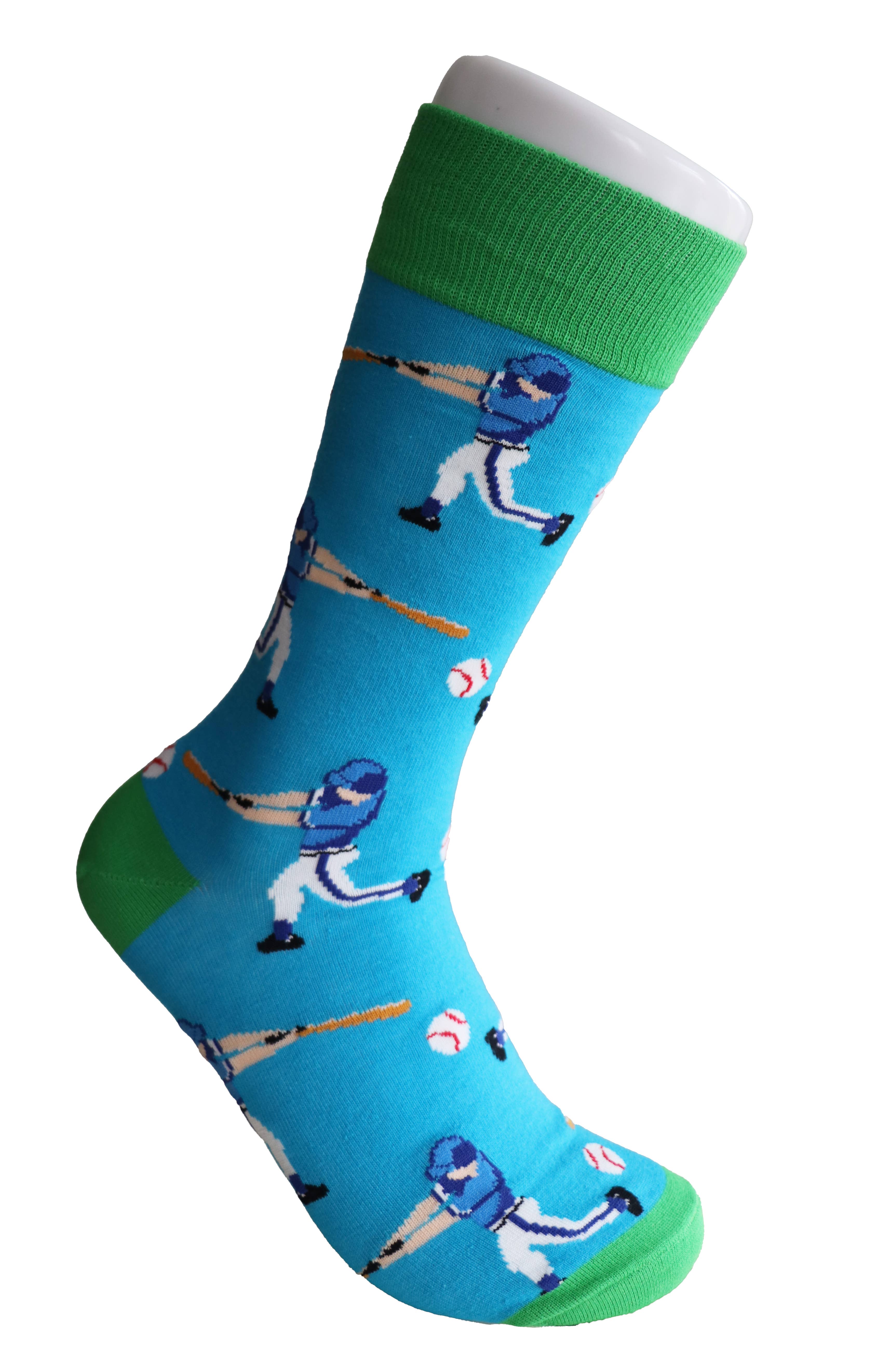 SoXcellent - Vendita all'ingrosso Calzini - Unisex - Calzini Novità Unisex Sportivi da Baseball1