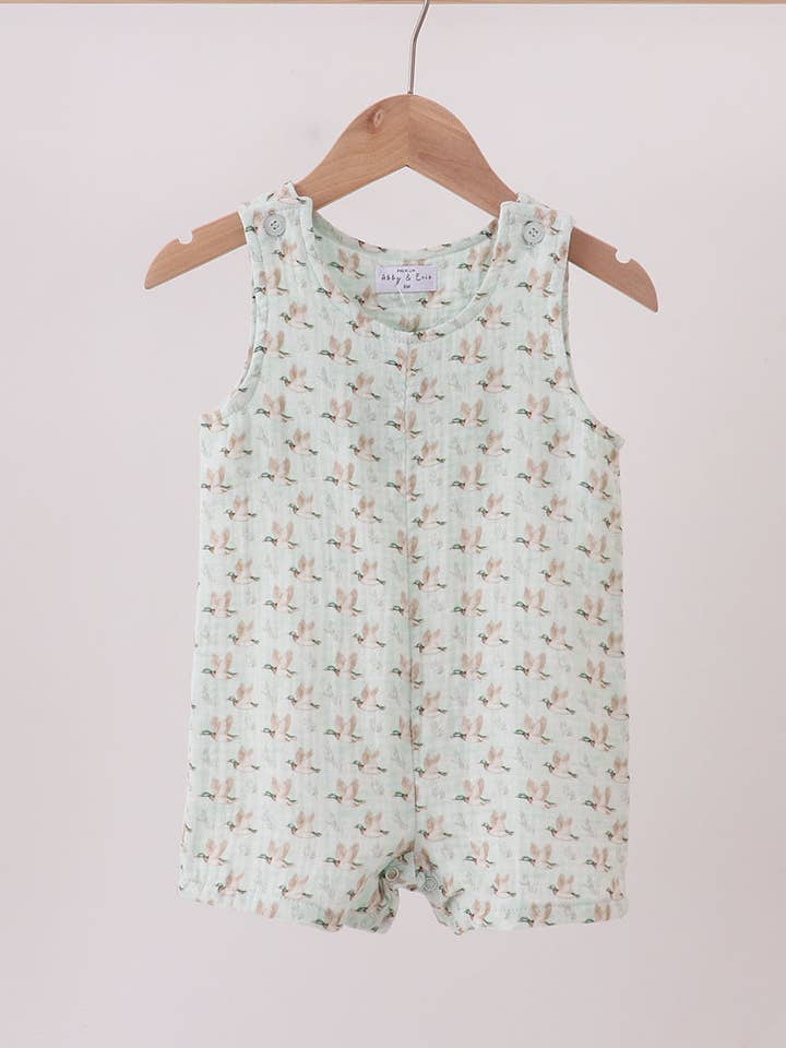 Mom & Co. - Wholesale Jumpsuit - Baby - Premium duck print muslin jonjon0