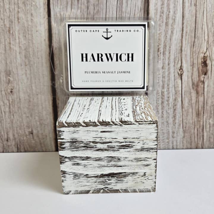 Harwich Cera di Soia Fiori di Plumeria Sale Marino Gelsomino 70g per la vendita all'ingrosso da parte di Outer Cape Trading Company