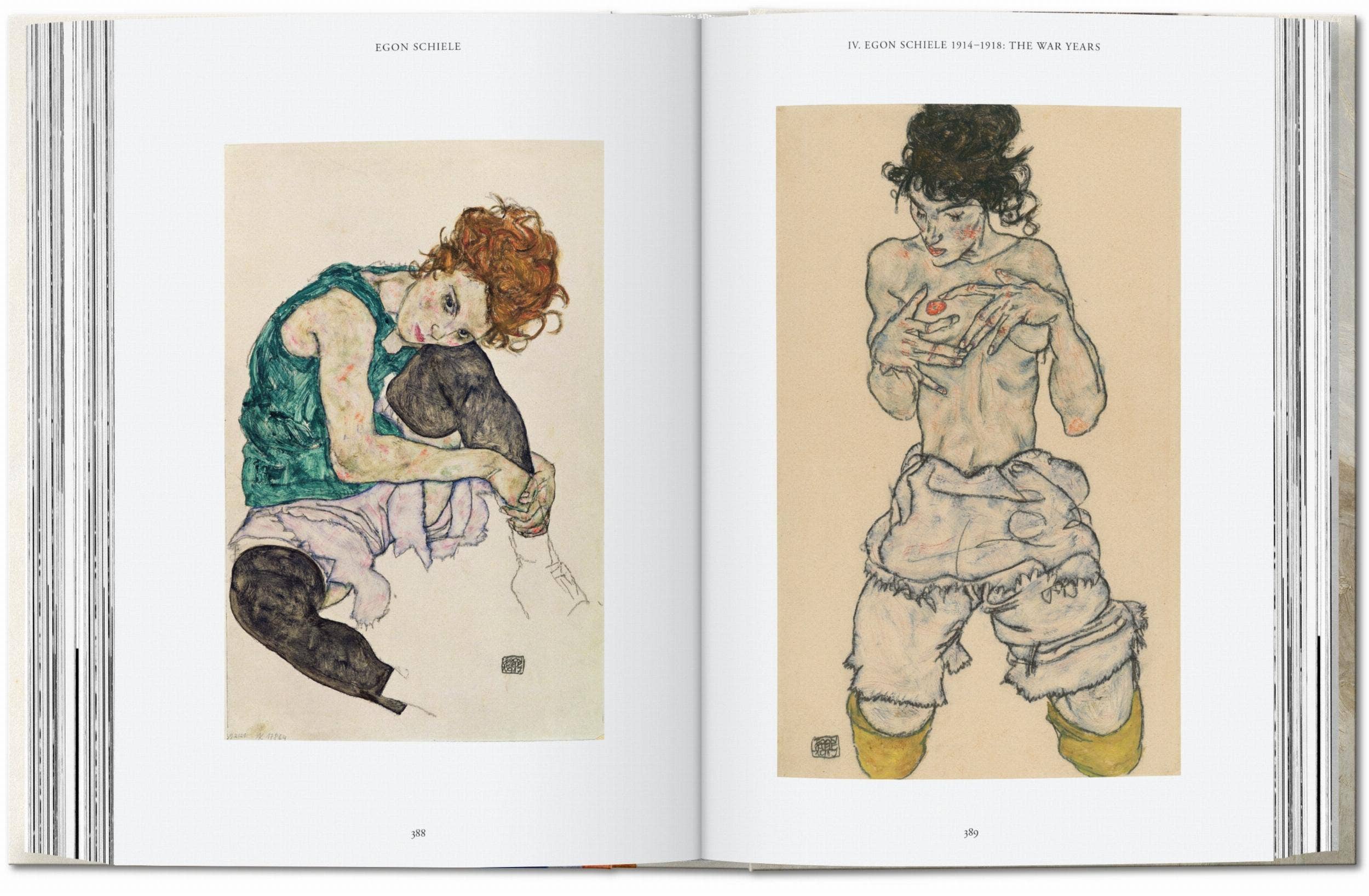 TASCHEN Europe - Vente Livre à exposer - Egon Schiele. Les peintures. 40e éd. (Français)6