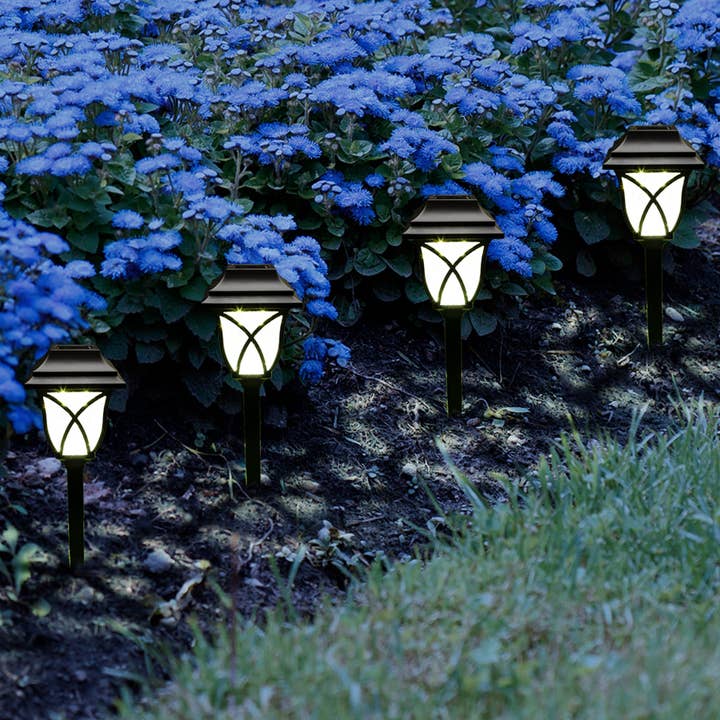 Collin Solar Pathway Lights, Set of 4 for wholesale by Forever Gifts Inc.