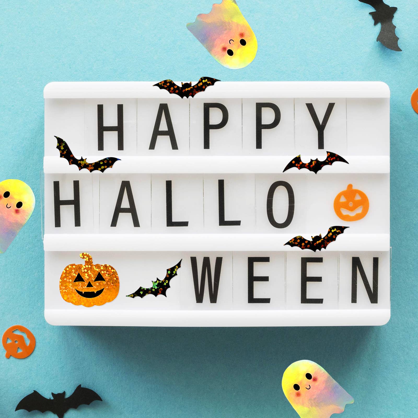 Wrapables.com - Wholesale Sticker - Wrapables Holographic Halloween Sticker Roll 500pcs10