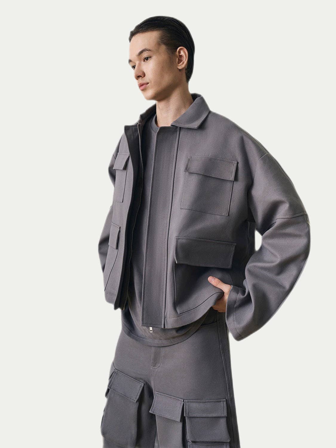 Vanida Dang - Wholesale Top & Pant Set (NOT Loungewear) - Men's - OVERSIZED MULTI POCKES CARGO SET3