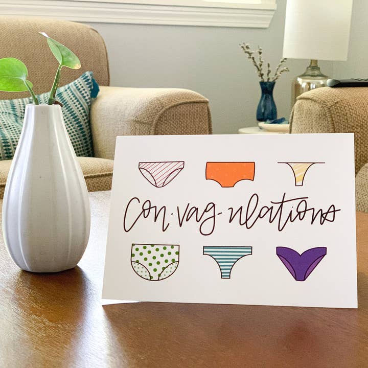 Female Surgery Reassignment Get Well Card for wholesale by Stone Donut Design, LLC