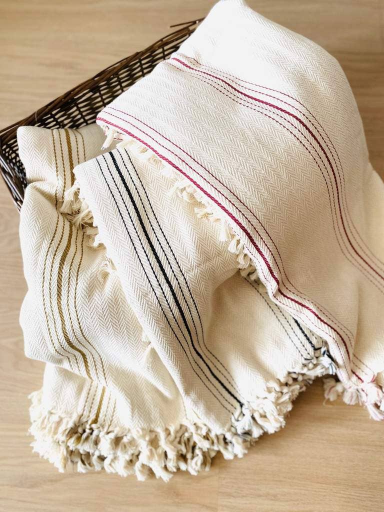 Tayf - Wholesale Throw Blanket - Bursa Handmade Organic Cotton Throw Blanket3