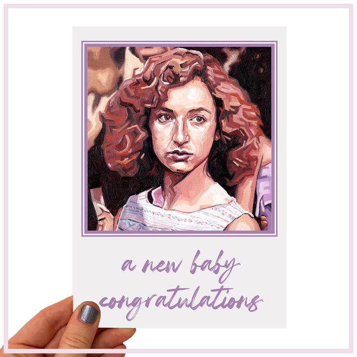 New Baby Card - Dirty Dancing for wholesale by Thom Kofoed