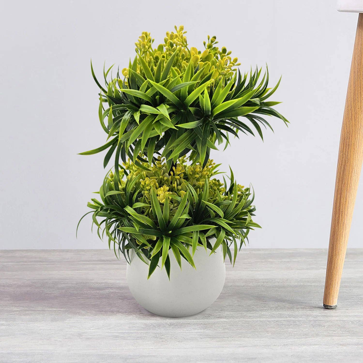 Ledsone – wholesale Artificial plant – Small Potted Artificial Flower 2 Pack Indoor Décor ~538111