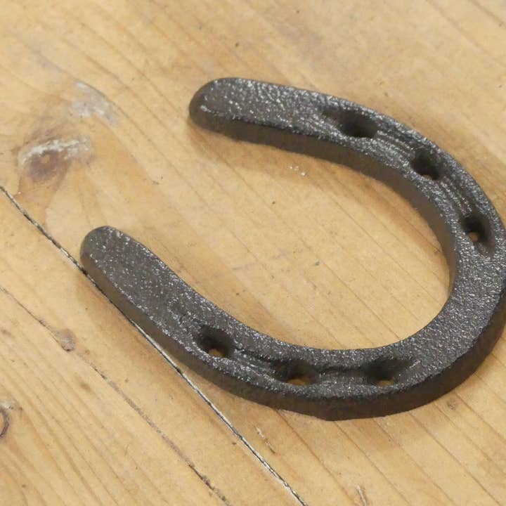 SMALL RUSTIC HORSESHOES, 3" X 3 1/2" for wholesale by Midwest Craft House