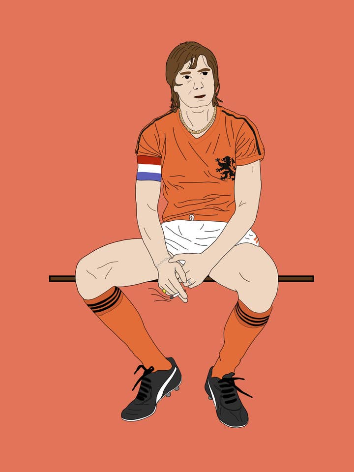 Cruyff broderede badeshorts for engroshandel hos Foot Dimanche