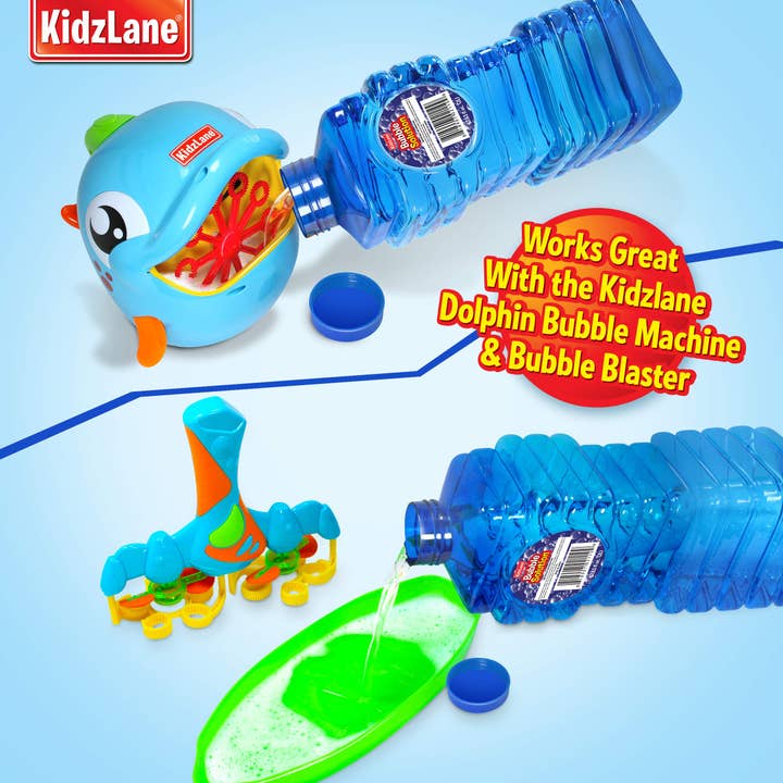 Razor Shopping - Wholesale Bubble Wand - Kids - Kidzlane Bubble Solution Refill 67.63 oz | Large, Easy-