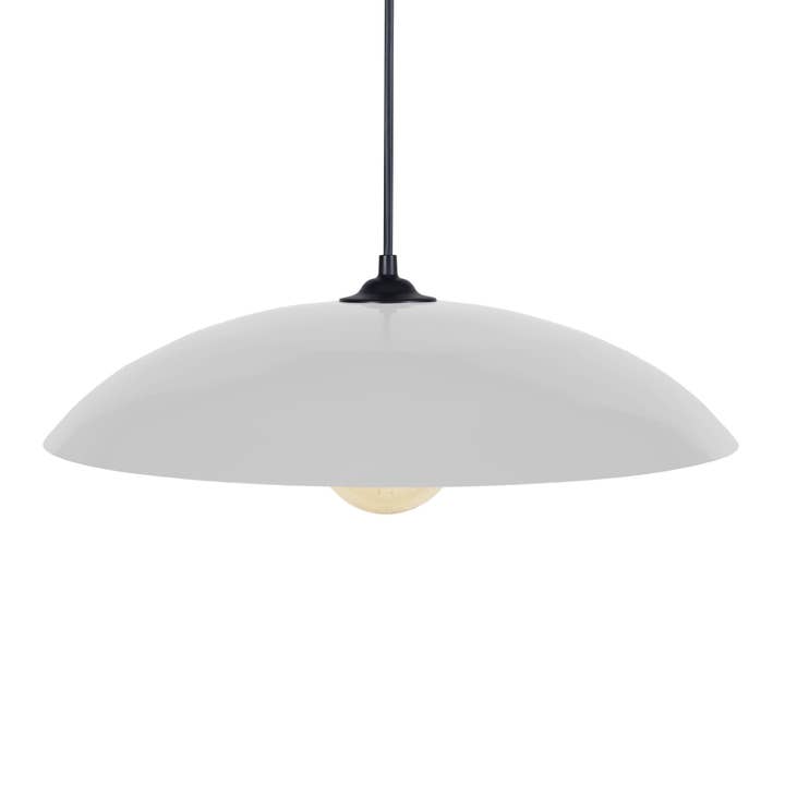 HALF MOON BIG - Grey Metal Dome Suspension for wholesale by Tosel Shop