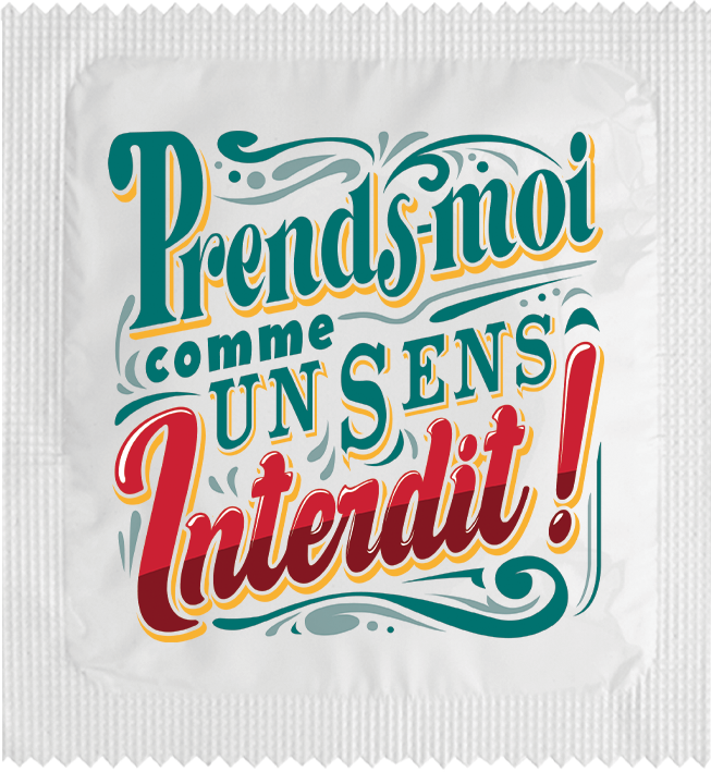 CALLVIN EU - Wholesale Gag Gift/Novelty Gift - Condom : Préservatif:  Comme un sens interdit1