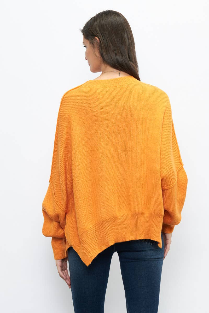 Newbury Kustom - Wholesale Tunic Sweater - Women's - 10319A -Slouchy silhouette  pullover sweater11