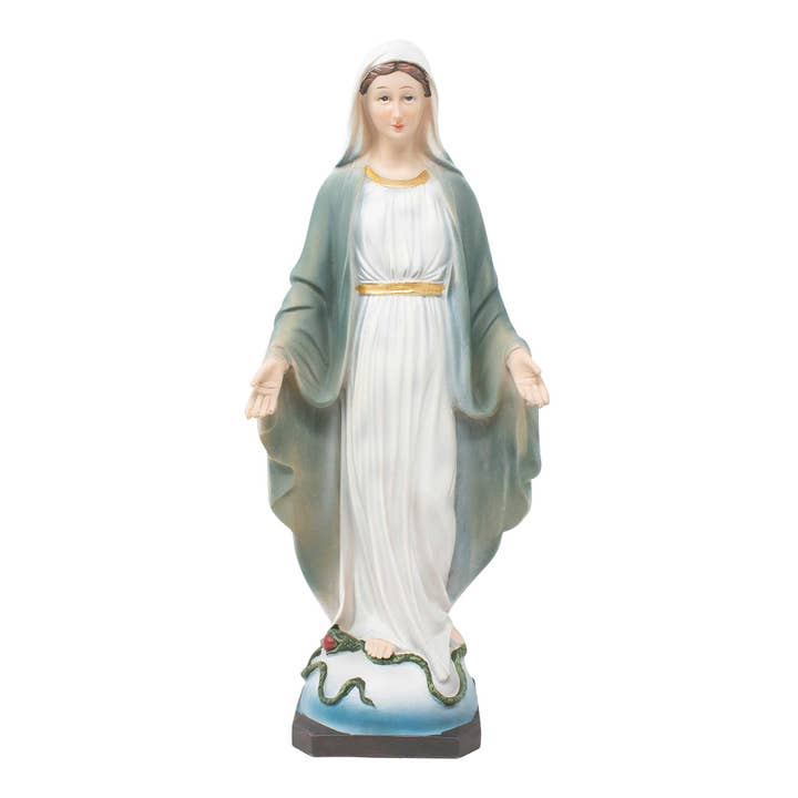 MrcjSales - Miraculous Virgin Resin Statues | Virgen Milagrosa | Multiple Sizes | High-Quality Craftsmanship | Ideal for Church, Home Decor, Gifts for wholesale by mrcjsales