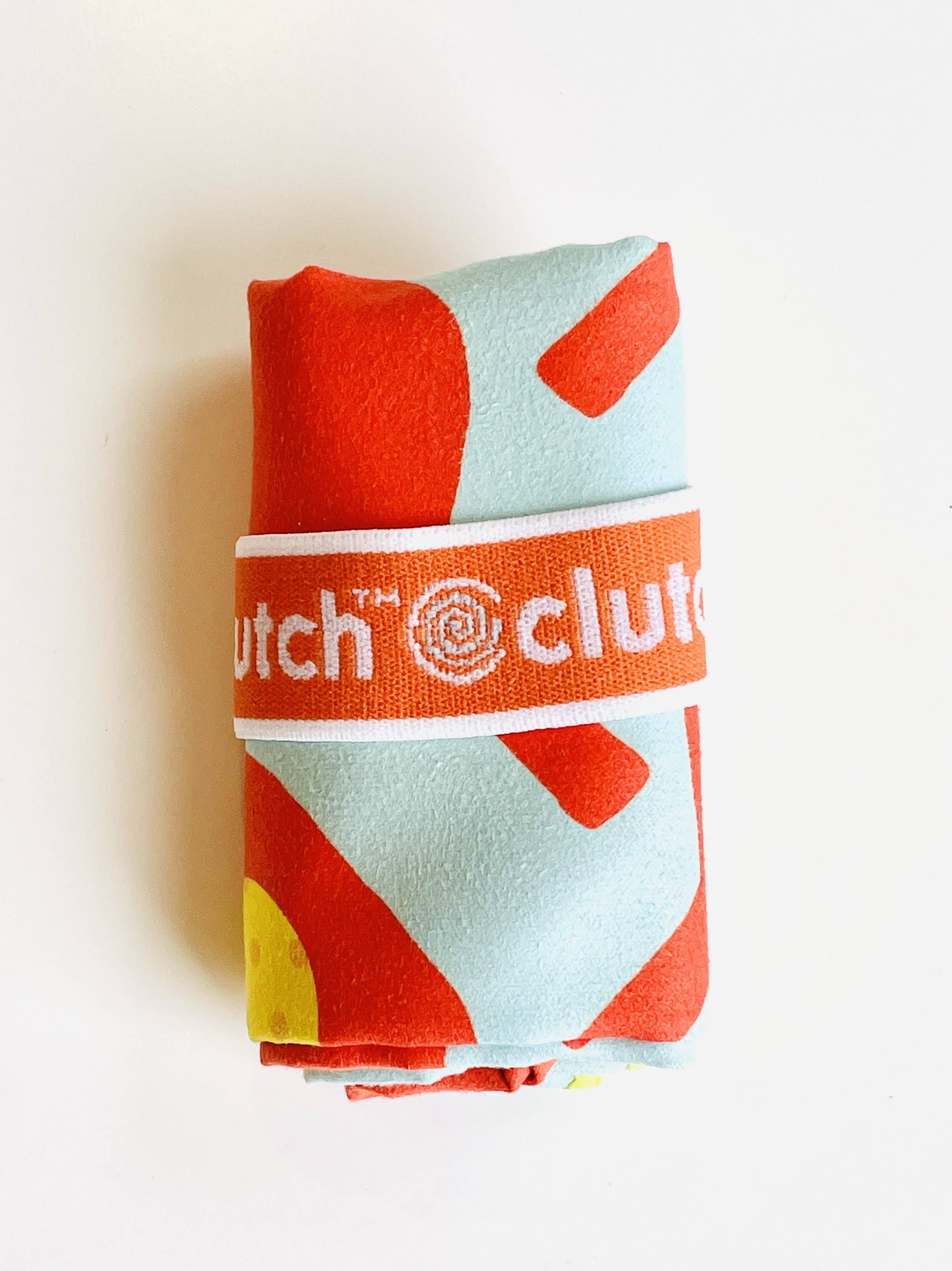 Clutch Towels - Wholesale Sports Towel - Pickleball Towel, Orange and Blue - NEW!1