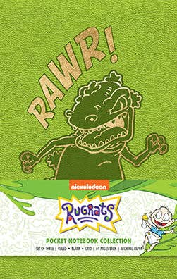 Insight Editions - #1 Pop Culture Publisher - Wholesale Notebook - Rugrats Pocket Notebook Collection (Set of 3)1
