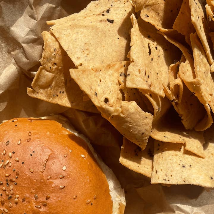 Socca Chips® - Wholesale Crisps - Chickpea flour chips - Pepper1