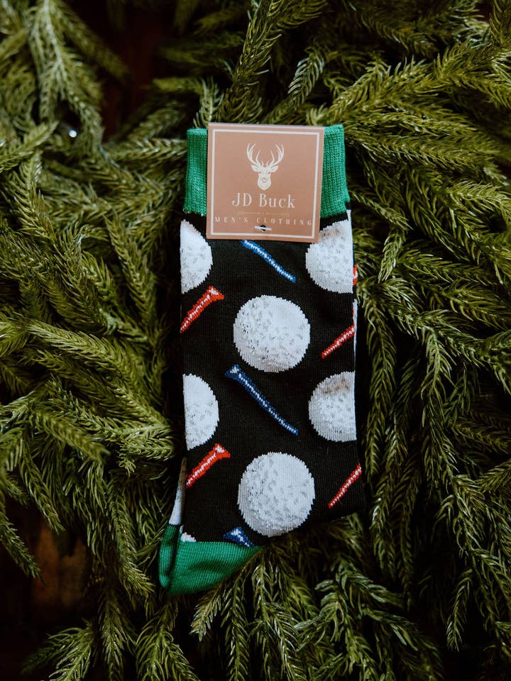 Golf Ball Socks for wholesale by JD Buck