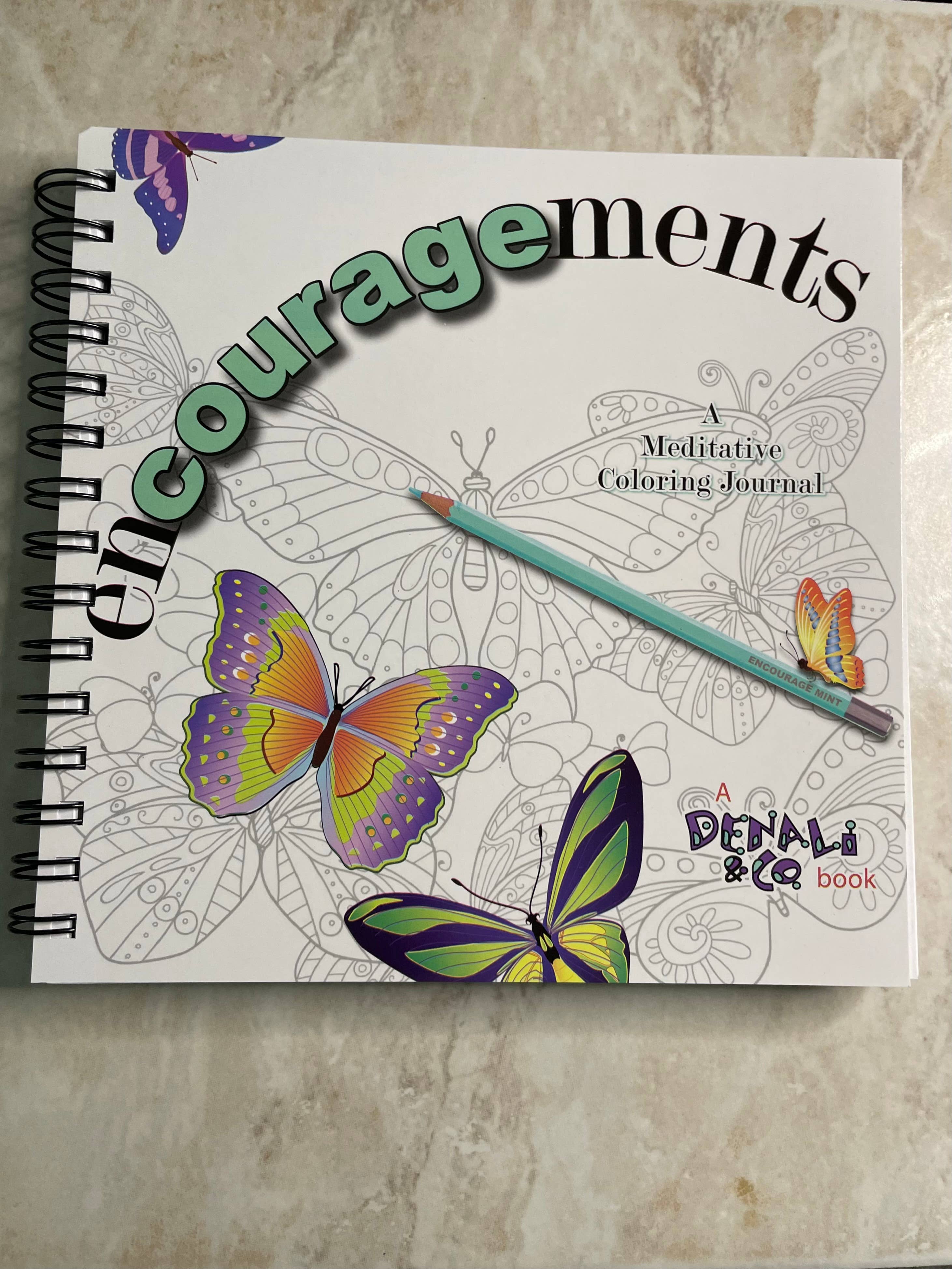 Denali & Co. – Großhandel Mal- & Aktivitätsbuch – Erwachsene – Ermutigungen: Malbuch-Notizbuch2