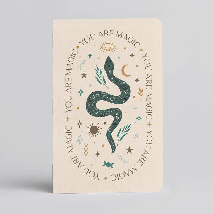Serpent Magic Notebook for wholesale by Justin Ryan Books