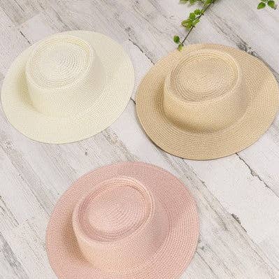 JOSSLYN by wall to wall - Vente Chapeau de paille – femme - CHAPEAUX DE SOLEIL CLASSIQUES EN PAILLE DE BATEAU | 40HW6033