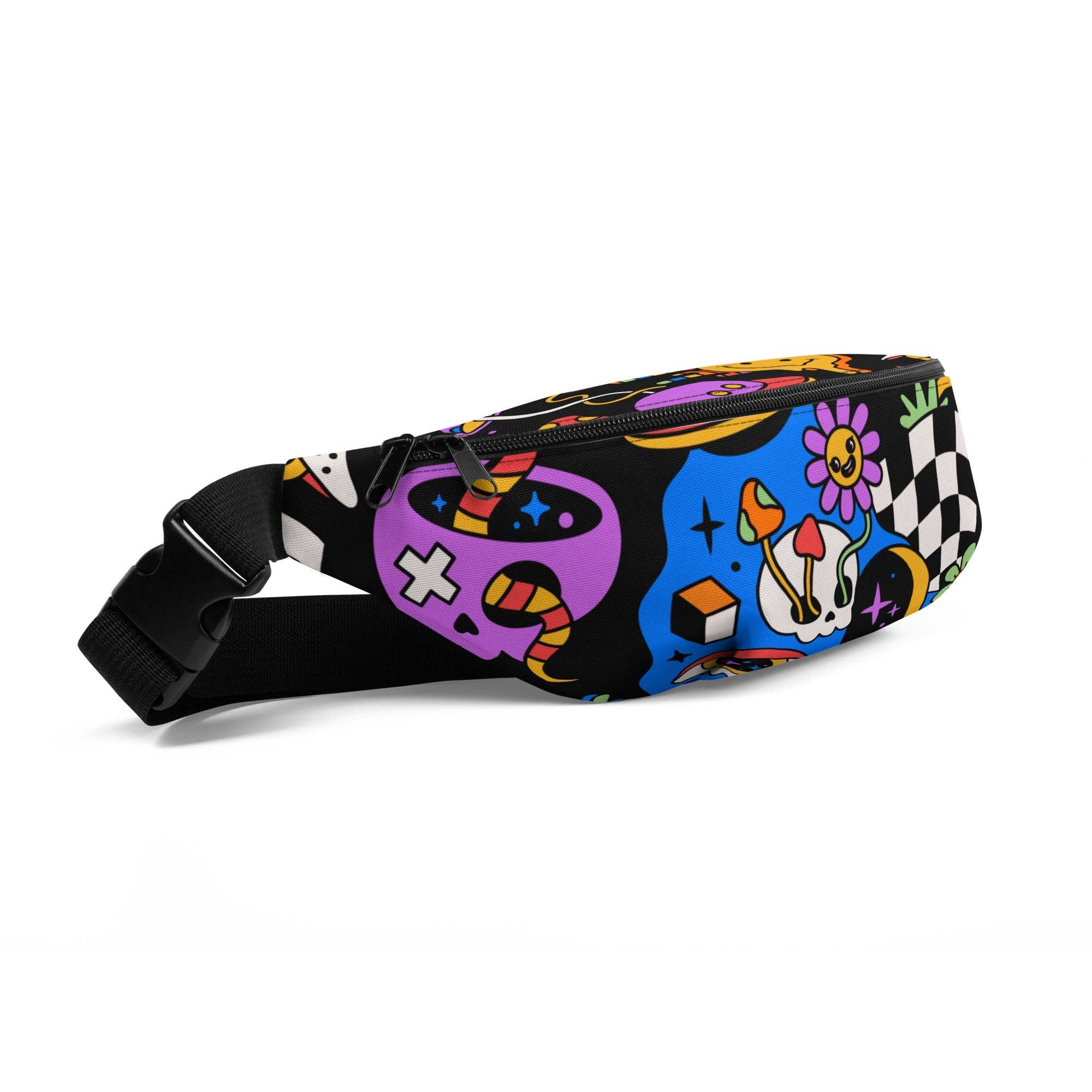 Goth Cloth Co. - Wholesale Belt Bag - Women's - Acid Dreams Fanny Pack6