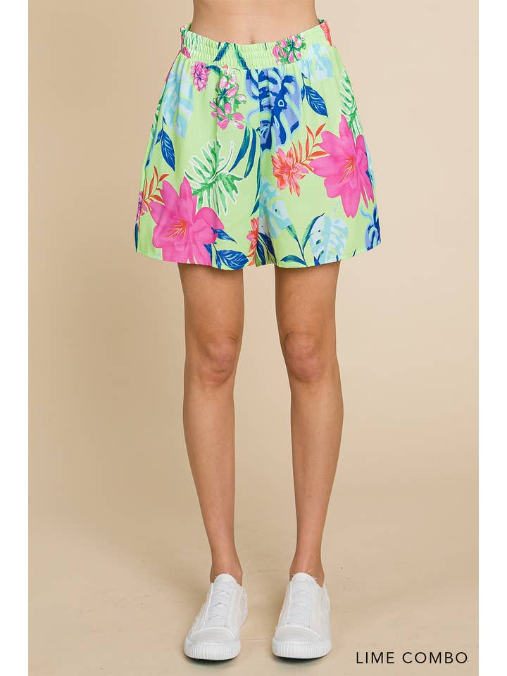 Cotton Bleu - Wholesale Shorts - Women's - 30185W - Bohemian Style Women's Air Flow Print Shorts27