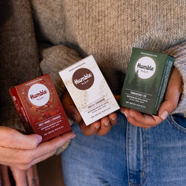 Humble Brands, Inc. - Wholesale Bar Soap - Sweet Orange & Cinnamon Soap Bar3