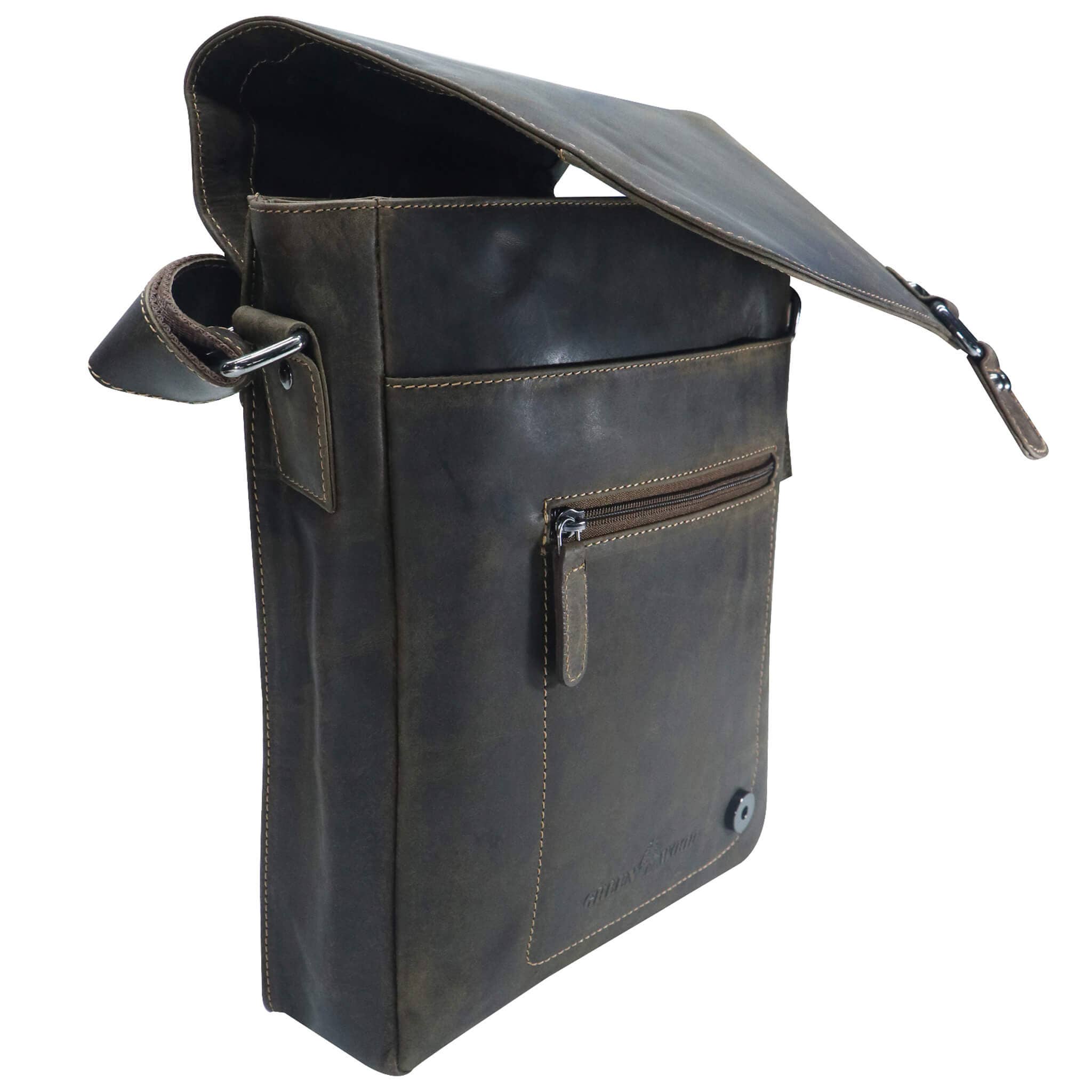 Greenwood - Wholesale Messenger Bag - Unisex - Hedwig A4 leather women's shoulder bag for men26