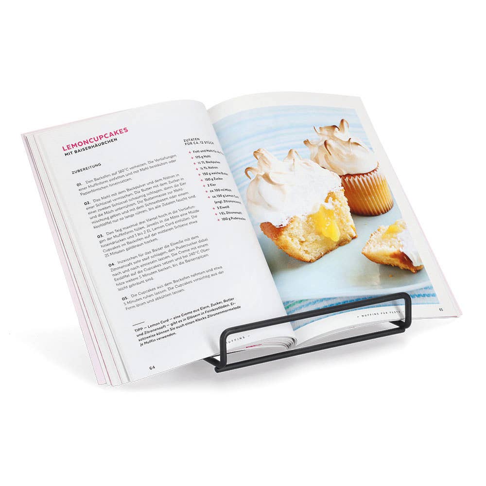 Zeller Present - Wholesale Bookend - Bookstand, metal, black1