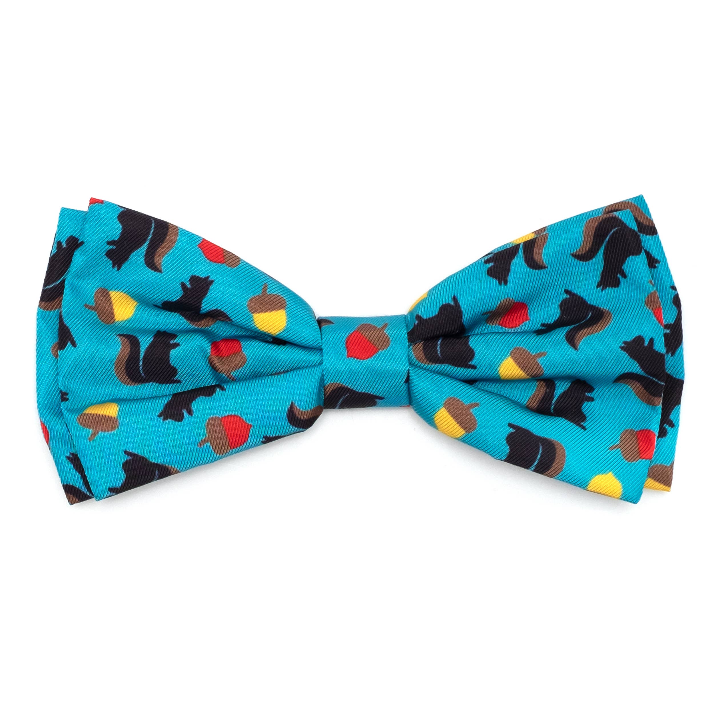 Teal Squirrely Bow Tie for wholesale on Faire0
